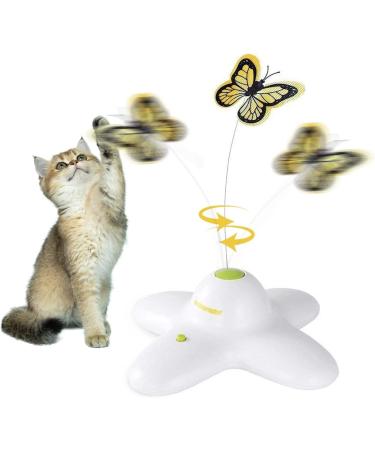 All For Paws Interactive Cat Toy - Butterfly with 2 Replacement Wings | Engaging Indoor Play for Cats - Buy Online on GoSupps.com