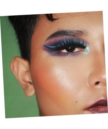 NOLITOY 28 Pairs Glitter Eyeliner Stickers Waterproof Eyeliner Female Eyelash Sticker Applique Strip Flash 1 count (Pack of 1) As Shown 1 - Buy Online on GoSupps.com