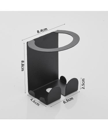 Shaving Storage Holder Rack | Wall-Mounted Black & White Razor Organizer | International Shipping Available - Buy Online on GoSupps.com