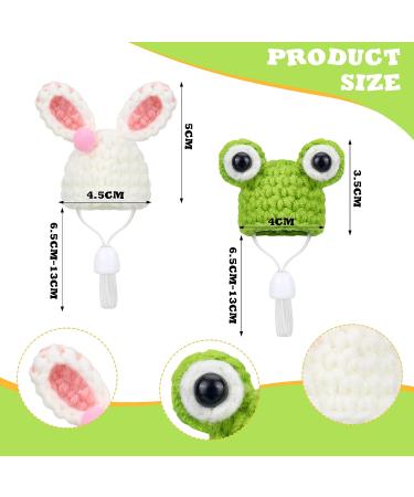 Xuniea Mini Hand Knitted Hat - Pet Costume Accessories for Small Animals - Buy Online on GoSupps.com