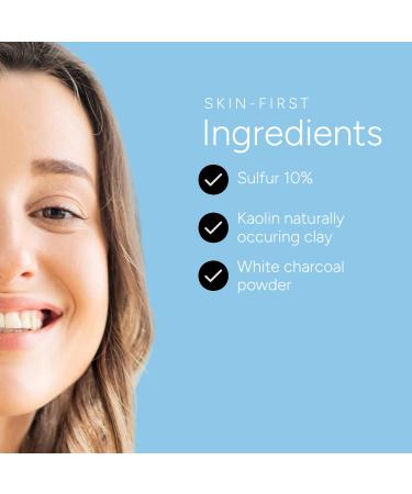 Rachel Moayer Clarify & Charcoal Mask | Detoxifying Charcoal Face Mask for Blackheads & Pore Cleansing - Buy Internationally - Buy Online on GoSupps.com