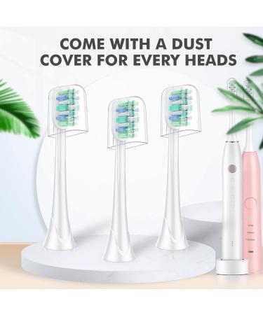 8 Pack Sonicare Compatible Toothbrush Replacement Heads for HX3/6/9 4100 5100 6100 9900 - Buy Online on GoSupps.com
