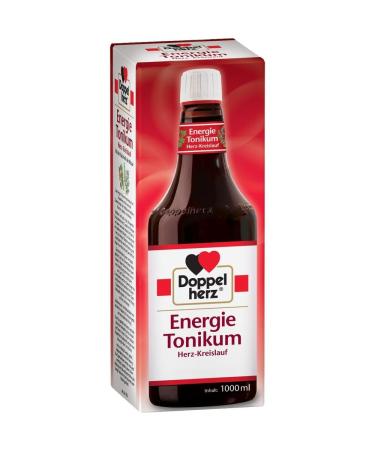 Doppelherz Cardiovascular Tonic Energy - Medicines Traditionally Applied to Support Cardiovascular Function in Nervous Stress - 1000 ml
