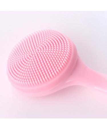 shlutesoy Face Masque Brush Deep Cleaning Non-irritating Skin Care Facial Exfoliator Cleansing Brush for Girl Pink - Buy Online on GoSupps.com