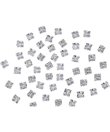 Unique Square Pointed Bottom Rhinestones For Nail Decoration Eye Catching Nail Accessories Square Pointed Bottom Rhinestones Purple middle - Buy Online on GoSupps.com