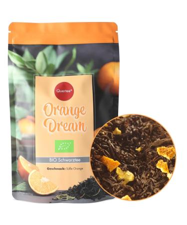 Quertee Quertee Organic Black Tea Orange Dream - Sweet orange flavor for moments of pure pleasure and for the senses - 200g of loose organic black tea (200g)