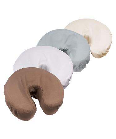 Tranquility Microfiber Massage Face Rest Covers 10 Pack - Natural (10 Count) - Buy Online on GoSupps.com
