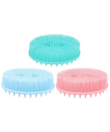 Beavorty Scalp Scrubber Set - 6 Silicone Hair Brushes for Adults and Kids - Buy Online on GoSupps.com