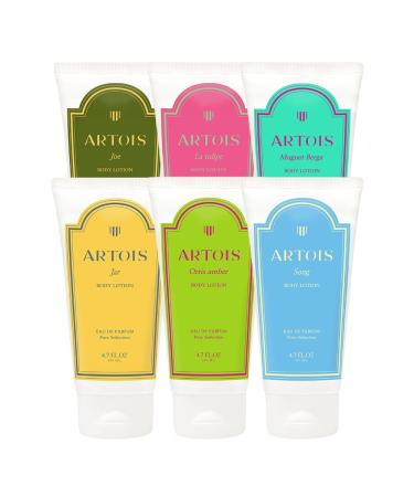 ARTOIS Body Lotion - Hydrating Hypoallergenic Perfumed Lotion for All Skin Types | 4.7 Fl. oz. Orris Amber - International Shipping Available - Buy Online on GoSupps.com