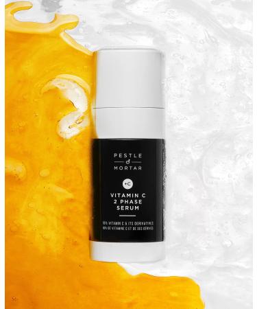 Buy Pestle & Mortar 16% Vitamin C Serum - Hydrating and Brightening Face Serum with Hyaluronic Acid & Vitamin E for Dark Spots Anti-Aging & Wrinkle Reduction - 1.35 fl oz - International Shipping Available - Buy Online on GoSupps.com