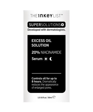Buy The INKEY List SuperSolutions Niacinamide 20% Serum - Enhance Skin Texture Minimize Pores & Balance Oil - 1.01 fl oz - International Shipping Available - Buy Online on GoSupps.com