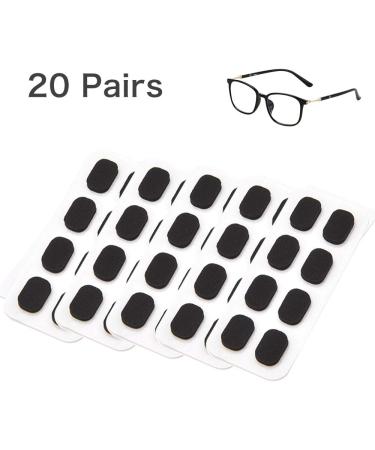 Festful Eyeglass Nose Pads - 20 Pairs Soft Foam Self-Adhesive Non-Slip for Comfortable Eyewear - Buy Online on GoSupps.com