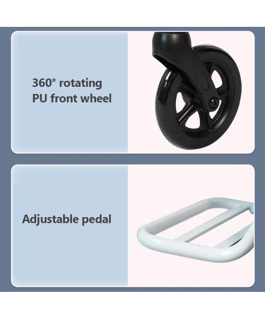 Wheelchair for Outdoor Ultralight Transport Wheelchair Aluminium Alloy Wheelchair with Adjustable Pedal and Handbrake for Adults Wheel Chair - Buy Online on GoSupps.com