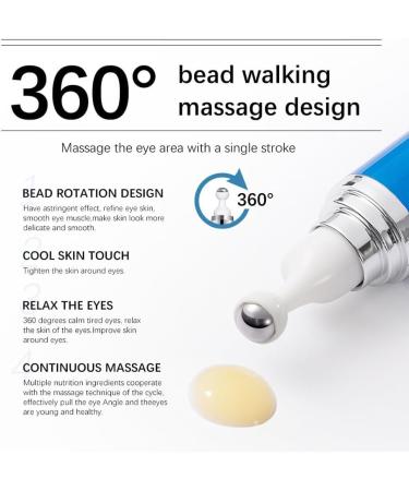  PCC PTYXIS 5% caffeine eye essence dark circles and puffy eye cream including a 360 massage ball an anti-aging and anti-wrinkle essence can reduce fine lines (15 g) - Buy Online on GoSupps.com