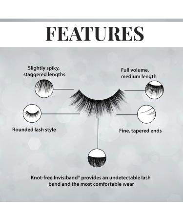 Ardell 3D Faux Mink 854 False Eyelashes - Pack of 4 Pairs - Buy Online on GoSupps.com