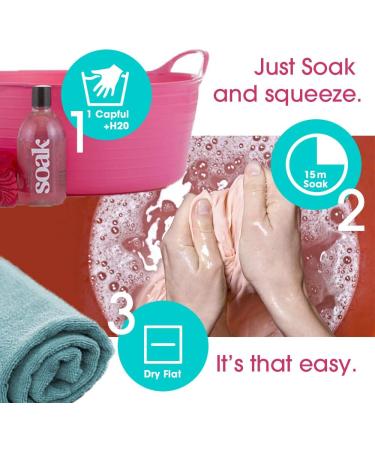 SOAK Delicates Detergent 375ml - Eco-Friendly Modern Laundry Care | Yuzu Scent - Buy Online on GoSupps.com