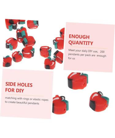 Shop Lurrose 1400 Pcs Fruit-Shaped Nail Jewelry & Polymer Sound Beads - Colorful Turtle Earrings for Creative Crafts - Buy Online on GoSupps.com