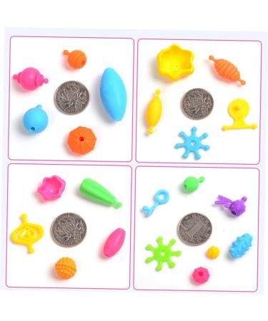 HEMOTON 1 Box Necklace Jewelry Little Girl Necklace Childrens Toy Pop Beads Toys Toys Jewelry Making Kit Toys DIY Necklaces Beads Bracelets Cute Bracelets for - Buy Online on GoSupps.com
