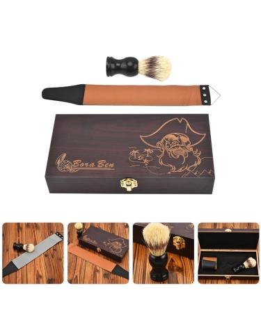 FOMIYES Men's Razor Set - Premium Shaving Kit with Blades Travel Holder & Brush | International Shipping - Buy Online on GoSupps.com