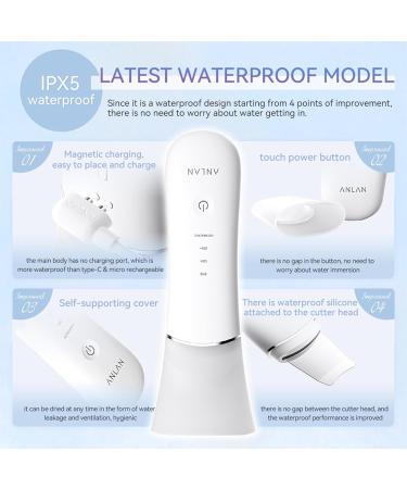 Blackening Remover & Skin Scrubber - Ultrasound Peeling Pore Cleaner Waterproof Acne Treatment | Facial Care & Massage - Buy Online on GoSupps.com