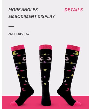 Buy WSC Compression Stockings (3 Pairs) - 10-20 mmHg Sports Socks for Men & Women | Ideal for Long Working Hours - S/M Size - Buy Online on GoSupps.com