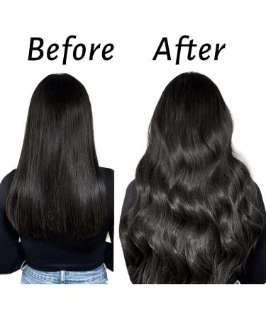 Hotlulana Tape Extensions - 100% Real Natural Black Hair 14 Inch 40g 20 Pieces Invisible Skin Weft - Buy Online on GoSupps.com