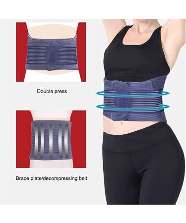 Adjustable Lumbar Back Support - Air Mesh Waist Wrap for Herniated Disc Sciatica & Scoliosis Relief - International Shipping - Buy Online on GoSupps.com