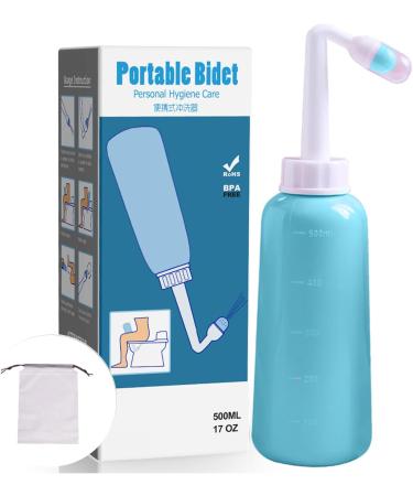 Portable Bidet Shower Bottle - Ideal for Personal Toilet Use Pregnancy & Postpartum Care | Handheld Bidet Sprayer - Buy Online on GoSupps.com
