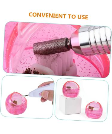 Beatifufu 1 Set Grinding Head Cleaner Nail Art Drill Bit Container Nail Polishing Tool Drill Bit Holder Mini Drill Bit Metal Cleaner Manicure Drill Bit Cleanser Cleaning Box Mane Portable - Buy Online on GoSupps.com