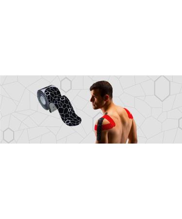 THERABAND Kinesiology Tape - XactStretch Indicator - Best Adhesion - Water Resistant - Black/White - Buy Online on GoSupps.com