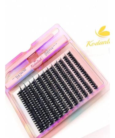 DIY Lash Extension Kit - Individual Volume Lash Clusters Long Lasting Bond & Seal Includes Tweezers - Perfect for Home Use - Buy Online on GoSupps.com
