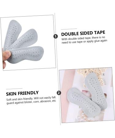 FOMIYES Anti-Wear Back Stickers - 8 Pairs Shoe Insoles Grips for Loose Shoes Pumps & Heels - Comfort & Support for Ladies - Latex Sponge Pads - Buy Online on GoSupps.com