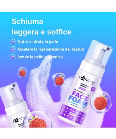 Extreme Look Eyelash shampoo eyelash extension cleaner foam cleaner for false eyelashes 100 ml strengthening removing makeup and mascara Lash shampoo - Buy Online on GoSupps.com