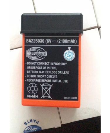 BA225030 6V 2100mAh Ni-Mh Rechargeable Battery for HBC Crane Remote Pump Truck | High-Performance FUB 05AA - Buy Online on GoSupps.com