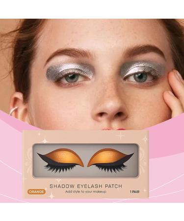 Pansements pour fard paupi res paresseux | R utilisable - Maquillage des yeux adh sif pour femme | R sistant la salet - Longue dur e - Pour femme f te voyage soir e mariage Halloween sc ne Orange - Buy Online on GoSupps.com