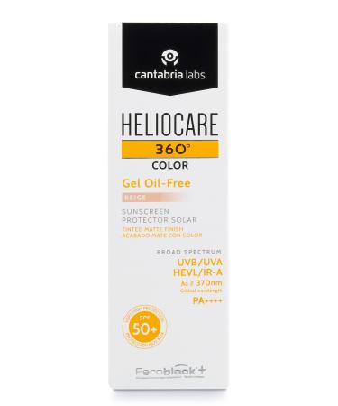Heliocare 360 Gel-color Oil-free Spf50 Beige 50ml - Buy Online on GoSupps.com