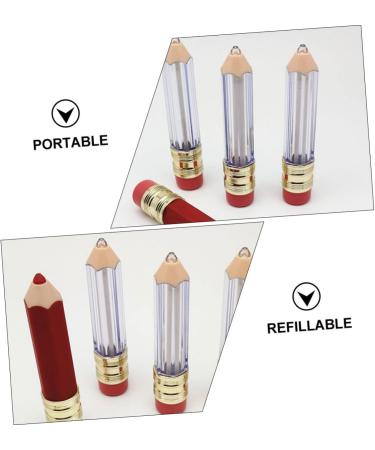 SOIMISS Lot de 20 Tubes de Gloss L vres Vides Mini Plastique Transparent et Rouge Rechargeables pour DIY Maquillage Quotidien et Usage Cosm tique - Buy Online on GoSupps.com