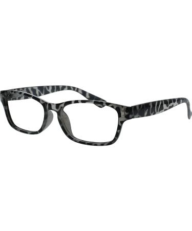 Opulize Unisex Nix Reading Glasses +3.00 Diopters - Black Milky Reader & Sun (Pack of 1) - Stylish & Comfortable International Shipping! - Buy Online on GoSupps.com