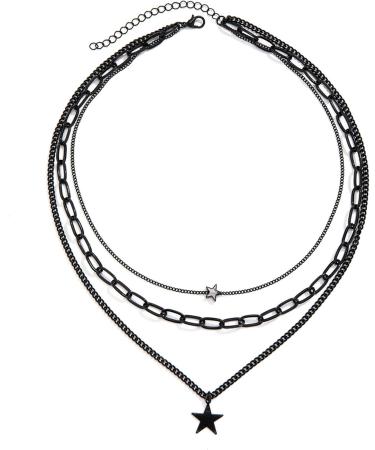 Stylish Oralgos Pentastar Necklace for Women - Versatile Alloy Collarbone Chain Jewelry - Buy Online on GoSupps.com
