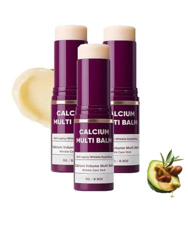 Gcngifrg Multi-effect cream with Korean collagen and calcium - Firming face neck and eye care smooths wrinkles plumps skin all-in-one treatment (3 pcs)