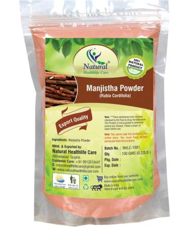 LOGY Rubia Cordifolia Manjistha Powder (for All Skin Types) 100g