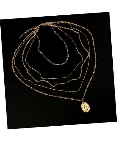FOYTOKI 5 Choker Necklace for Women Choker Necklaces for Women Multilayer Necklace European and American - Buy Online on GoSupps.com