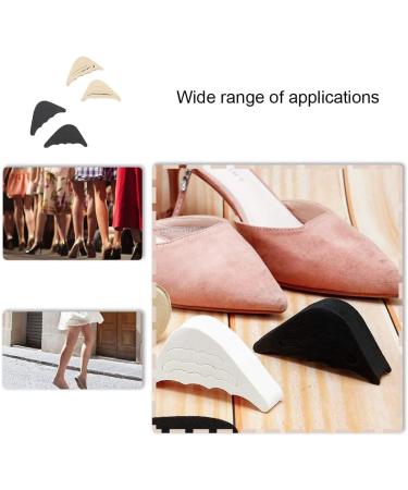 2 Pairs Soft Sponge Shoe Fillers for Big Shoes - Breathable Toe Inserts for High Heel Pain Relief - Buy Online on GoSupps.com