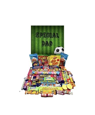 Special Football Dad Pick N Mix Ultimate Retro Sweet Box Candy Hamper Birthday Present Daddy Chocolate & Sweet Box