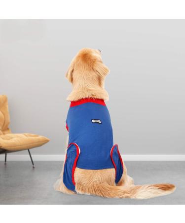 BT Bear Dog Surgery Recovery Suits Soft Elastic Cotton Pet Cat Recovery Jackets Vest After Surgery Clothing After Surgery Wear Anti Licking Wounds (XX-Large) - Buy Online on GoSupps.com