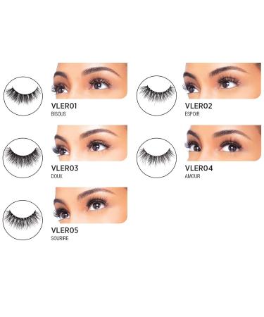 VLuxe by i ENVY VLER05 Real 3D Mink Lash - Naturally Lustrous Sheen | Reusable - Buy Online on GoSupps.com