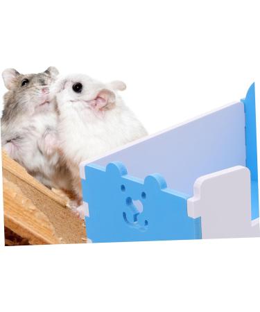 Levemolo 1pc Hamster Toilet Little Critters Hamster Bathroom Square Urinal Potty Pet Bathroom Litter Blue PVC 15x10cm Blue - Buy Online on GoSupps.com