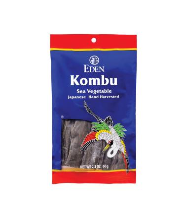 Eden Kombu, Wild Japanese Hand Harvested Sea Vegetable, Hokkaido, Dashi, Seaweed, 2.1 Oz - Buy Online on GoSupps.com