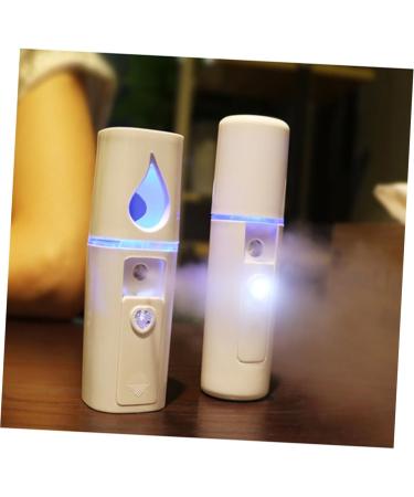FOMIYES 2pcs Facial Spray Mist Cool Mist Sprayer Nano Facial Mister Handheld White Hydrating Instrument - Buy Online on GoSupps.com
