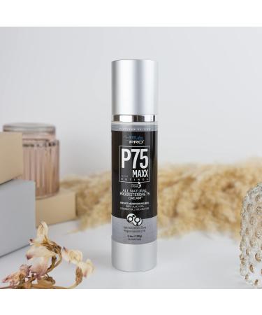 BIOLABS PRO Natural P75 Maxx Progesterone Cream with Retinol - 7000MG - 7.5% Strength - 3 Month Supply - Unscented 3.6oz - Buy Online on GoSupps.com